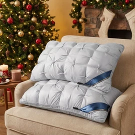 2 Darabos Prémium Mikroszálas Párna Szett (48 x 74 cm) (Fehér) PV11470751-F