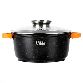 Vilde TERRUNA AROMA Gránit Fazék Üvegfedővel (24 cm, 4 L) 199105