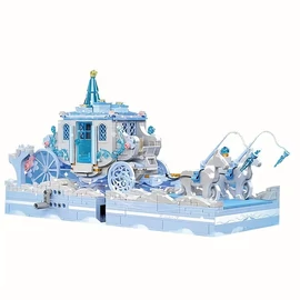 1214 darabos Mesebeli hószán építőkocka készlet KP9997788