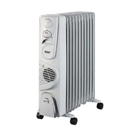 RAF – 11 Bordás Olajradiátor Ventilátorral (2900W) R1131W