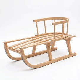 Fa szánkó háttámlával SZNK1