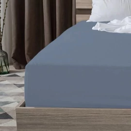 Sötét Szürke gumis lepedő 140 x 200 cm