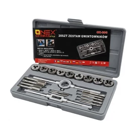 ONEX German Style – 20 Részes Menetmetsző és Menetfúró Készlet OX-606