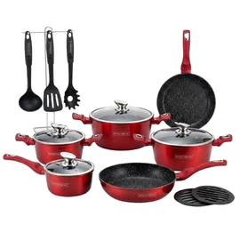 Royalty Line 15 Részes Márványbevonatos Edénykészlet RL15M