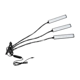 LED növénynevelő lámpa – 3 fejes, teljes spektrumú grow light 41N