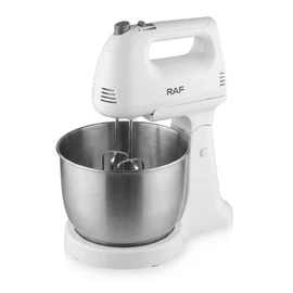 RAF 2 az 1-ben Kézi és Állványos Mixer Tállal 250W, 2.0L R6637W