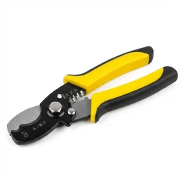 Professzionális Kézi Kábelvágó és Vezetékcsupaszító Fogó KKF01