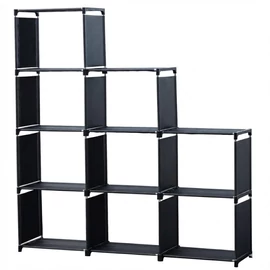 Herzberg 9 Kockás Moduláris Tárolópolc és Könyvespolc HG-03350