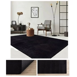 Plüss szőnyeg Fekete 200x280cm veluxfekete-200