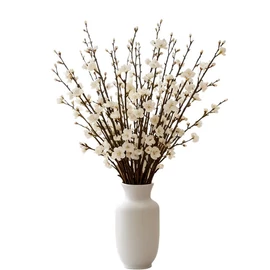 Elegáns Fehér Szilvavirág Ág Szett BG11468163