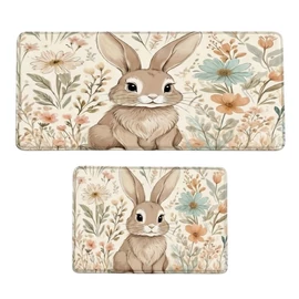 Nyuszis és Margarétás Fürdőszobaszőnyeg Szett JK12966999-2