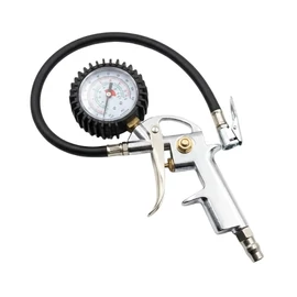 Nyomásmérős gumiabroncs-felfújó pisztoly manométerrel NYMP1