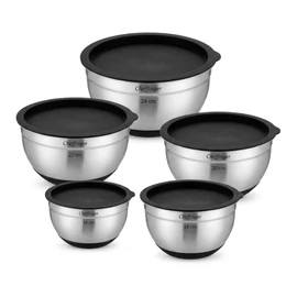Cheffinger keverőtál készlet fedőkkel – 10 részes CF-MXB5