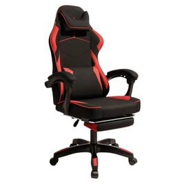 VECTOR forgatható gamer szék masszázsfunkcióval és lábtartóval KO48CZDE