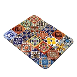Nedvszívó Kávéfőző Alátét és Edényszárító Szőnyeg 40x50cm – Színes Mediterrán KT7914491-6