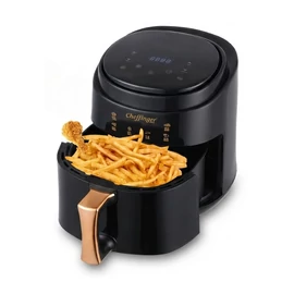 Cheffinger Home forrólevegős fritőz 1400W 8 liter CF-AFRY8