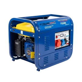 Fischer Kraft professzionális áramfejlesztő – csendes, kerekes kivitel FS-9801