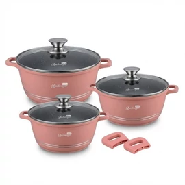 Bachmayer Home 6 Részes Gránit Bevonatos Edénykészlet BM-7777