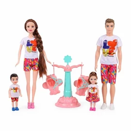4 Tagú Családi Babaszett Játszótéri Forgóval CSB01