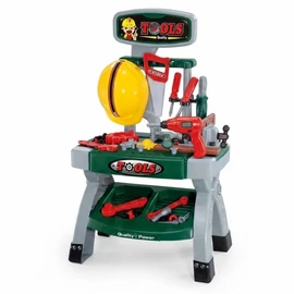 Gyerek Barkácsasztal Munkavédelmi Sisakkal TPS02