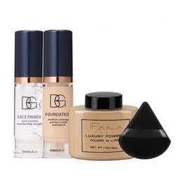 4 Részes Hibátlan Alapozó Sminkkészlet - Warm Sand Árnyalat UR12976114-H