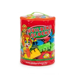 Building Blocks – Építőkocka Készlet Praktikus Tárolótáskában (112 Darabos) BM112