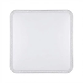 Modern Négyzetes LED Mennyezeti Lámpa - Kristály Hatású Kerettel LEDL-03