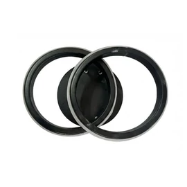 Modern Design LED Mennyezeti Lámpa - 2 Egymásba Fonódó Kör LEDL-10