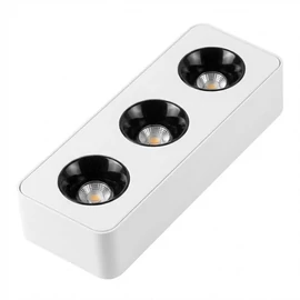Modern Lineáris LED Mennyezeti Lámpa - 3-as Spot (Fehér/Fekete) LEDS-03