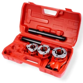 KrafTech kézi csõ menetmetszõ, racsnis, 1/2" - 3/4" - 1", 3db-os, HA-1379