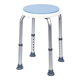 Biztonságos Állítható Magasságú és Forgatható Zuhanyszék (145 kg Teherbírás) GE13006542-2