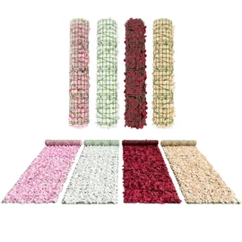 Művirágos Belátásgátló Tekercs és Dekorációs Háló (300 x 50 cm) NL798874