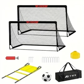 Komplett Hordozható Futball és Agility Edzőszett (182 x 122 cm) XB1654020