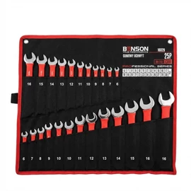 Benson 25 Részes Professzionális Csillag-Villáskulcs Készlet 16029