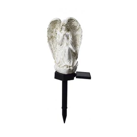 Angyal Szolár Kerti Világítás – Klasszikus Stílusú Napelemes Figura 16017