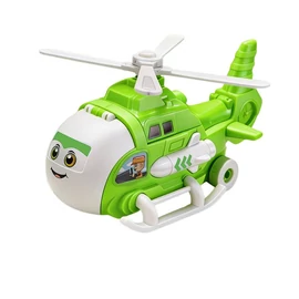 Zöld Mentőhelikopter és Átalakítható Játékkészlet HL8952671