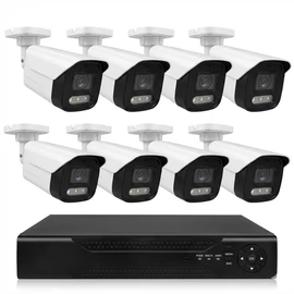 SMART VIDEO KIT – 8 Csatornás POE 4K Biztonsági Kamerarendszer KL25-344