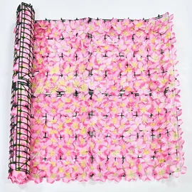 Kültéri Művirágos Belátásgátló, Kerítésdekoráció 50x100cm GP352405-R