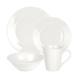 Vilde 16 részes fehér porcelán étkészlet 139846