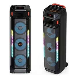 Bluetooth party hangszóró – vezeték nélküli, mikrofonnal ZQS-8317