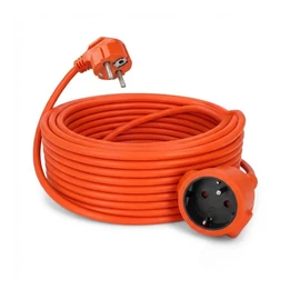 BLACK 10 méteres narancssárga kerti hosszabbító 59010