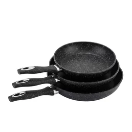 Silver Royal Metallic serpenyő készlet – Fekete SR-2022-F