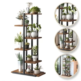 Polcos növénytartó állvány 113x60x20cm SZ16CZ