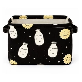 Tejesüveges Játéktároló és Rendszerező Kosár – Skandináv stílusú kényelem OR51WZ5