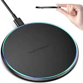 Ultra-vékony 15W-os Gyors Vezeték Nélküli Töltőpad – Elegancia és teljesítmény PM6202506