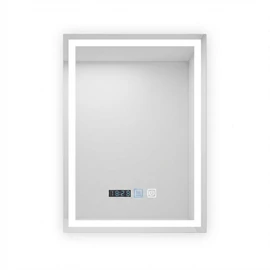 Modern LED Fürdőszobai Tükör – Intelligens világítás és páramentesítő funkció QY10808225