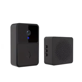 Prémium Éjfekete Okos Ajtócsengő Kamera YG7295832-B