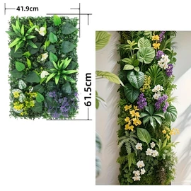 Élethű műnövény falpanel 61,5x41,9cm RY3940285