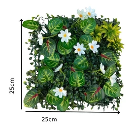 Élethű műnövény falpanel 25x25cm TW6379119-10