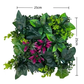 Élethű műnövény falpanel 25x25cm TW6379119-7